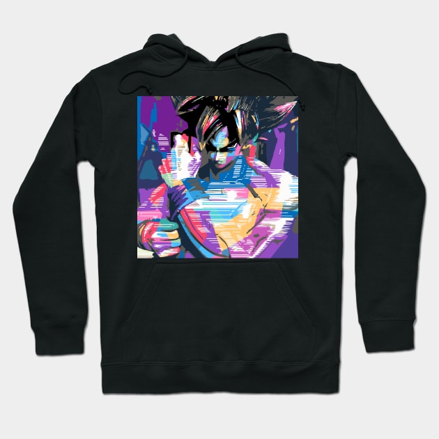 Goku Ultra Instinct Hoodie by BarnawiMT